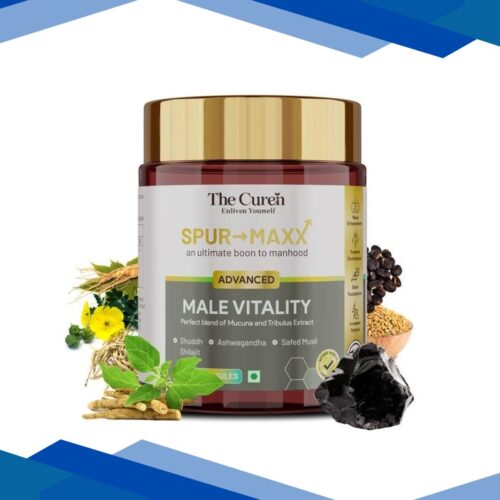 The Curen Spurmaxx Advanced Male Vitality Veg Capsule 60’s