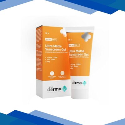 The Derma Co. Ultra Matte Sunscreen Gel SPF 60 PA +++ 50gm