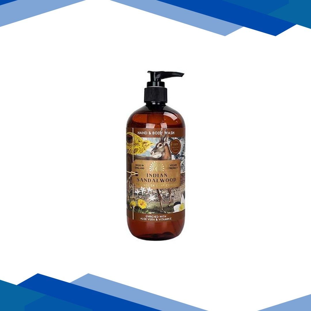 The English Soap Company – Anniversary Indian Sandalwood Hand and Body Wash 500 ml