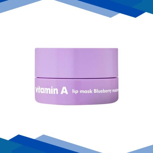 The Face Shop Vitamin A Lip Mask with Blueberry Extracts, Shea Butter for Soft, Plump Lips 7 gm