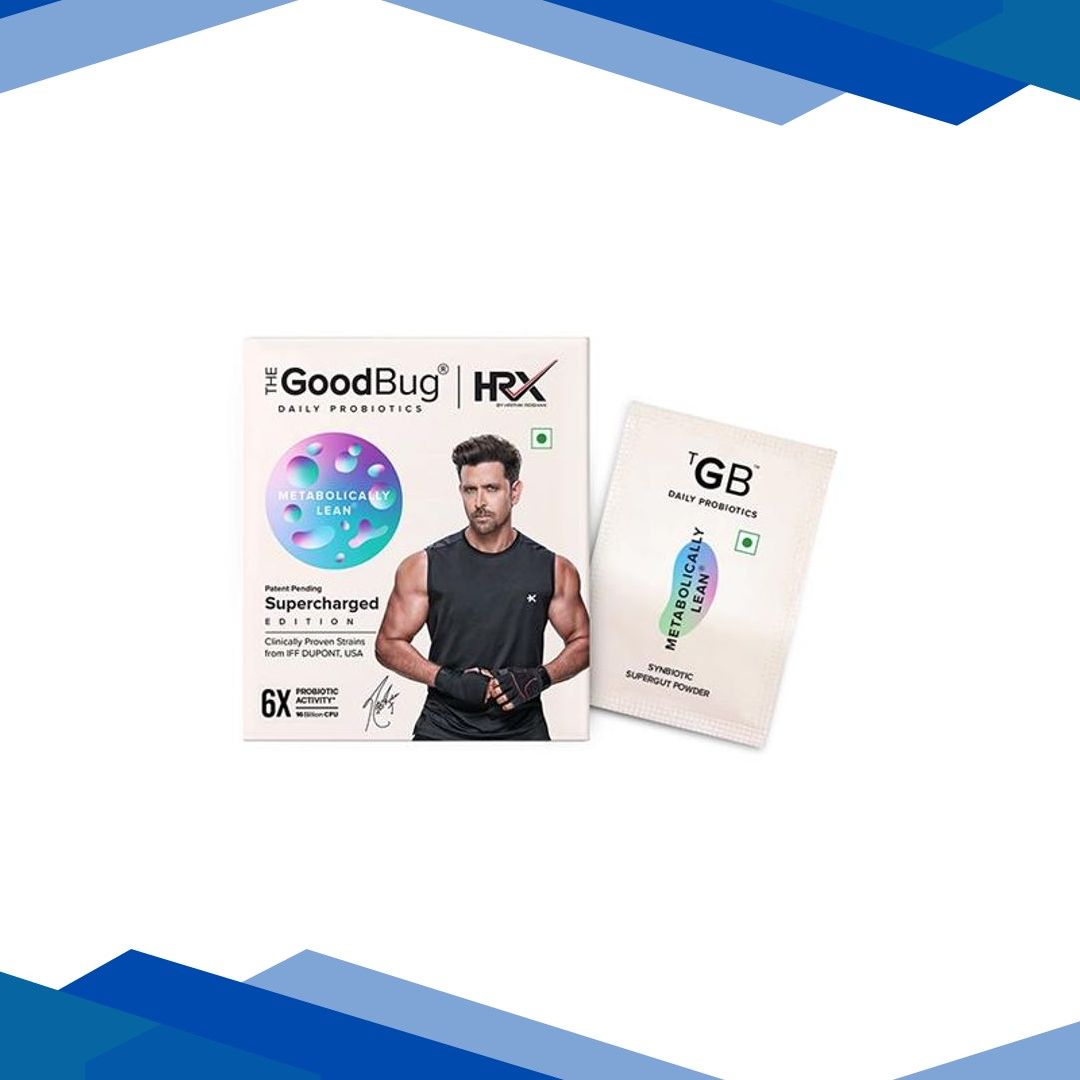 The Good Bug Metabolically Lean HRX SuperGut Powder – Weight Loss for Women & Men, 6X Probiotic Activity- 15 Days Pack 30 gm
