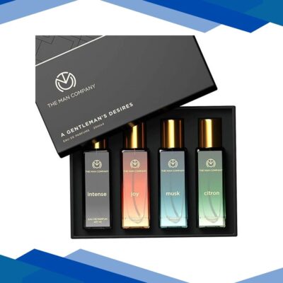 The Man Company Curated Perfume Gift Set 4 x 20ml A Gentlemens Desire Long-Lasting Fragrance 1’s