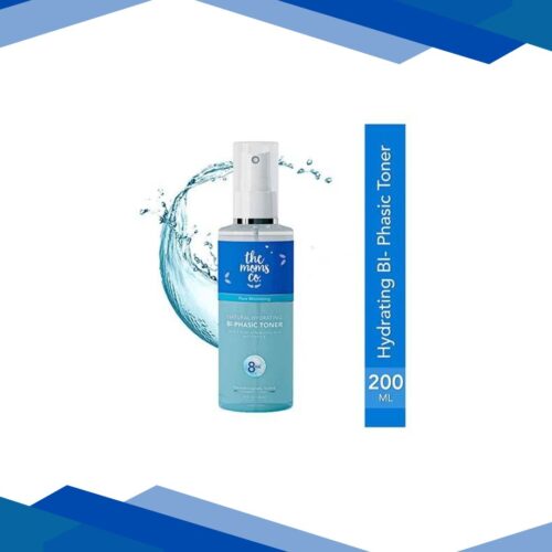 The Moms Co Natural Hydrating Bi-Phasic Toner with 8 Types of Hyaluronic Acid and Vtamin E 200 gm