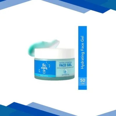The Moms Co Natural Hydrating Face Gel with 8 Types of Hyaluronic Acid and Hibiscus Extracts 50 gm