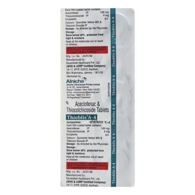 THIOBLIS A 4mg Tablet 10’s