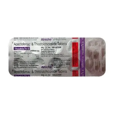 THIOBLIS A 8mg Tablet 10’s