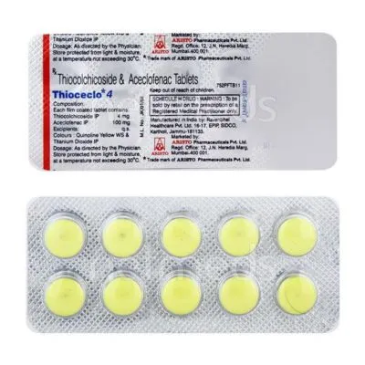 Thioceclo 4mg Tablet 10’S