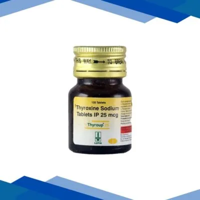 THYROUP 25mcg Tablet 120’s