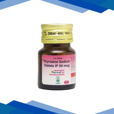 THYROUP 50mcg Tablet 120’s