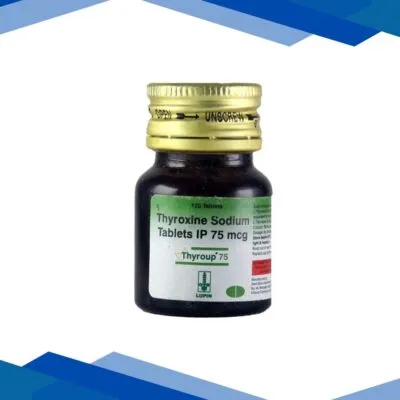 THYROUP 75mcg Tablet 120’s