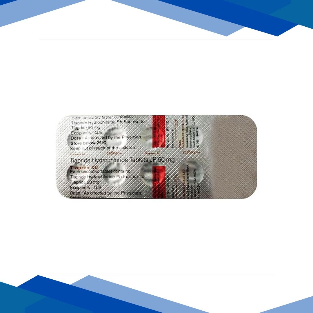Tiaprex 50mg Tablet 10’S
