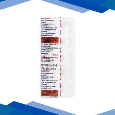 Ticstop 25mg Tablet 10’S