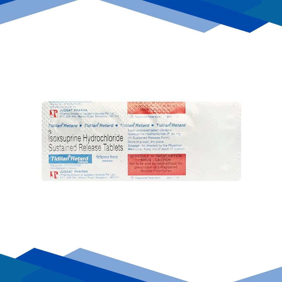 Tidilan Retard 40mg Tablet 10’S