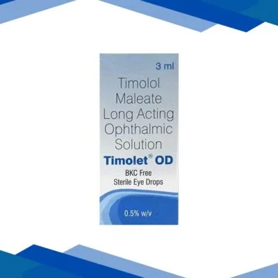 Timolet OD BKC Free Eye Drops 3ml