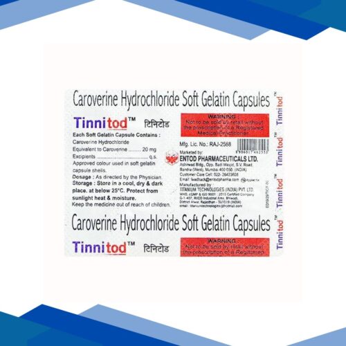TINNITOD 20mg Softgel Capsule 10’s