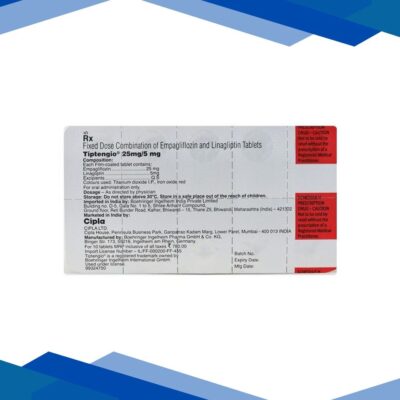 TIPTENGIO 25 Tablet 10’s