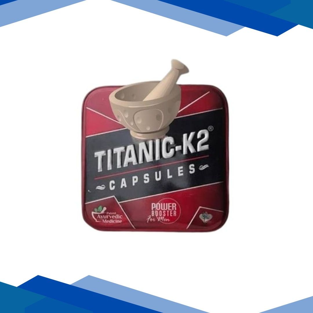Titanic K2 Power Booster for Men Capsule 6’s