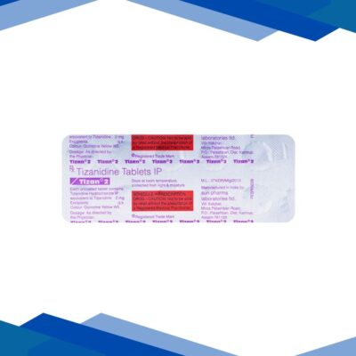 Tizan 2mg Tablet 10’S
