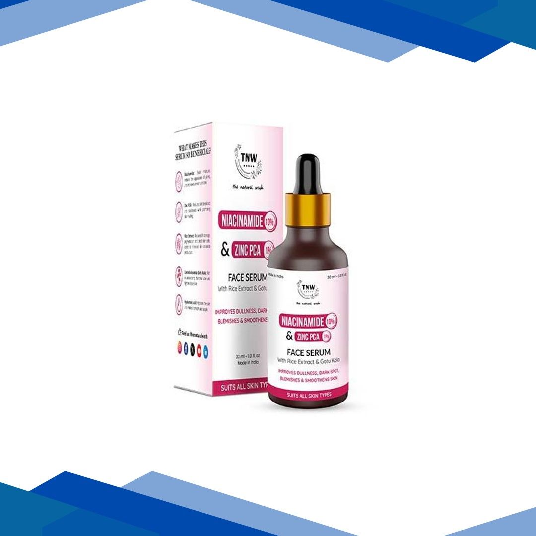 Tnw -The Natural Wash 10% Niacinamide + 1% Zinc Pca Serum, Minimize Pores, Even Skin Tone 30 ml