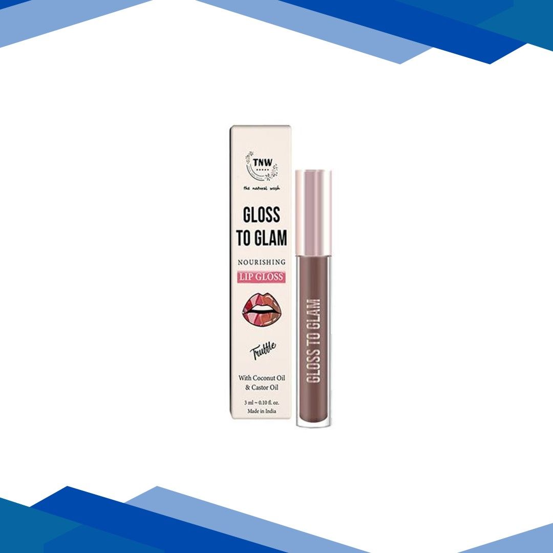 Tnw The Natural Wash Gloss To Glam Nourishing Lip Gloss – Truffle, Brown 3 ml