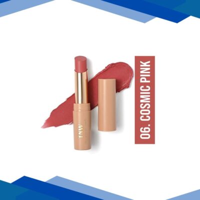 Tnw The Natural Wash Silky Matte Fusion Longstay Lip Color – Cosmic Pink 3.5 gm