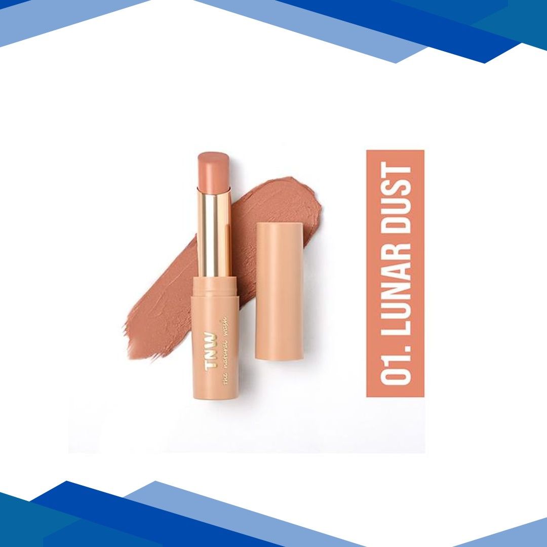 Tnw The Natural Wash Silky Matte Fusion Longstay Lip Color – Lunar Dust 3.5 gm