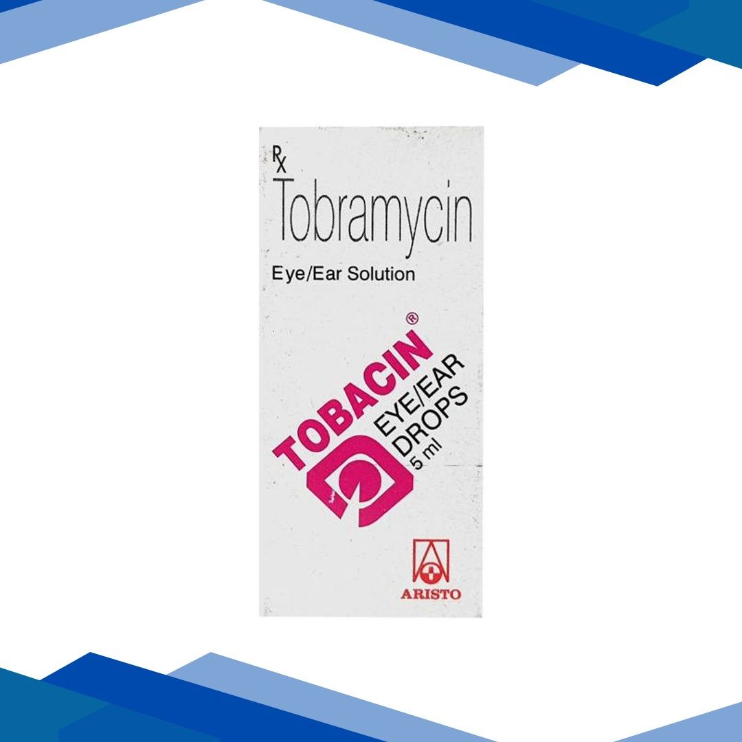 TOBACIN EYE/EAR DROPS 5ML