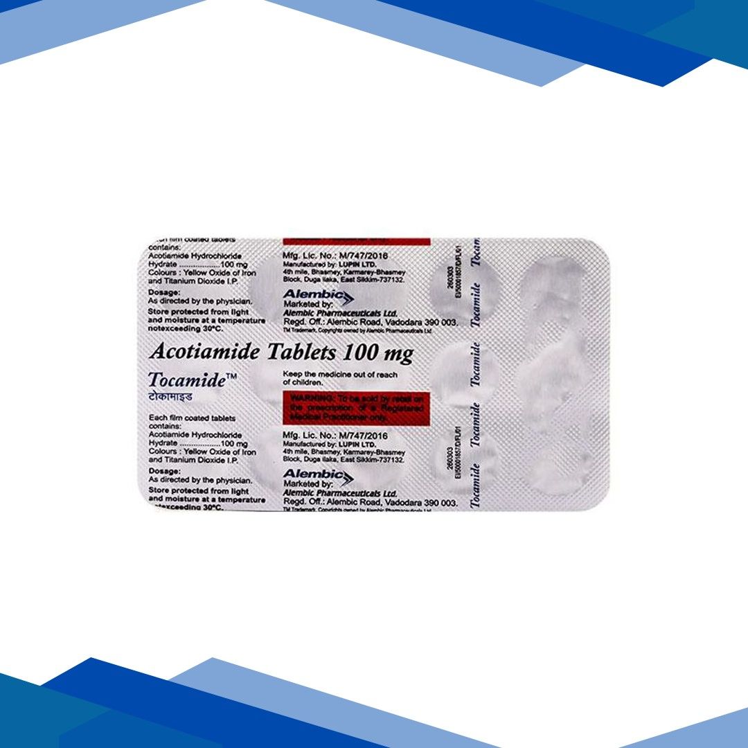 Tocamide 100mg Tablet 15’S