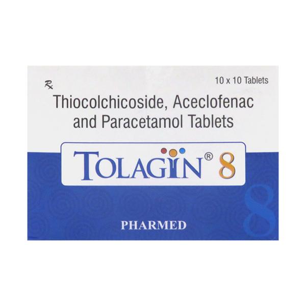 Tolagin 8mg Tablet 10’S
