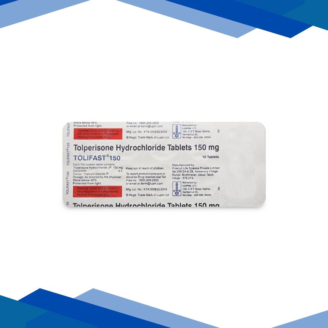 Tolifast 150mg Tablet 10’S