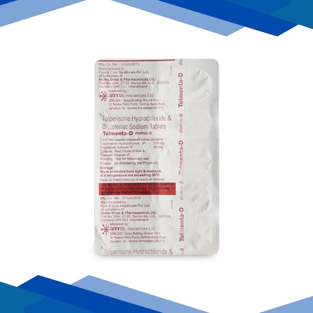 Tolmenta D Tablet 10’S