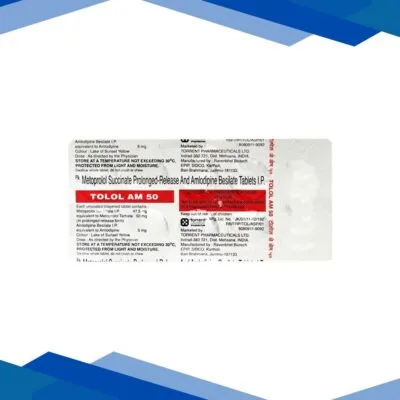 Tolol AM 50mg Tablet 10’S