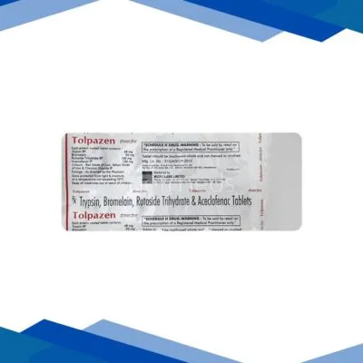 Tolpazen Tablet 10’S