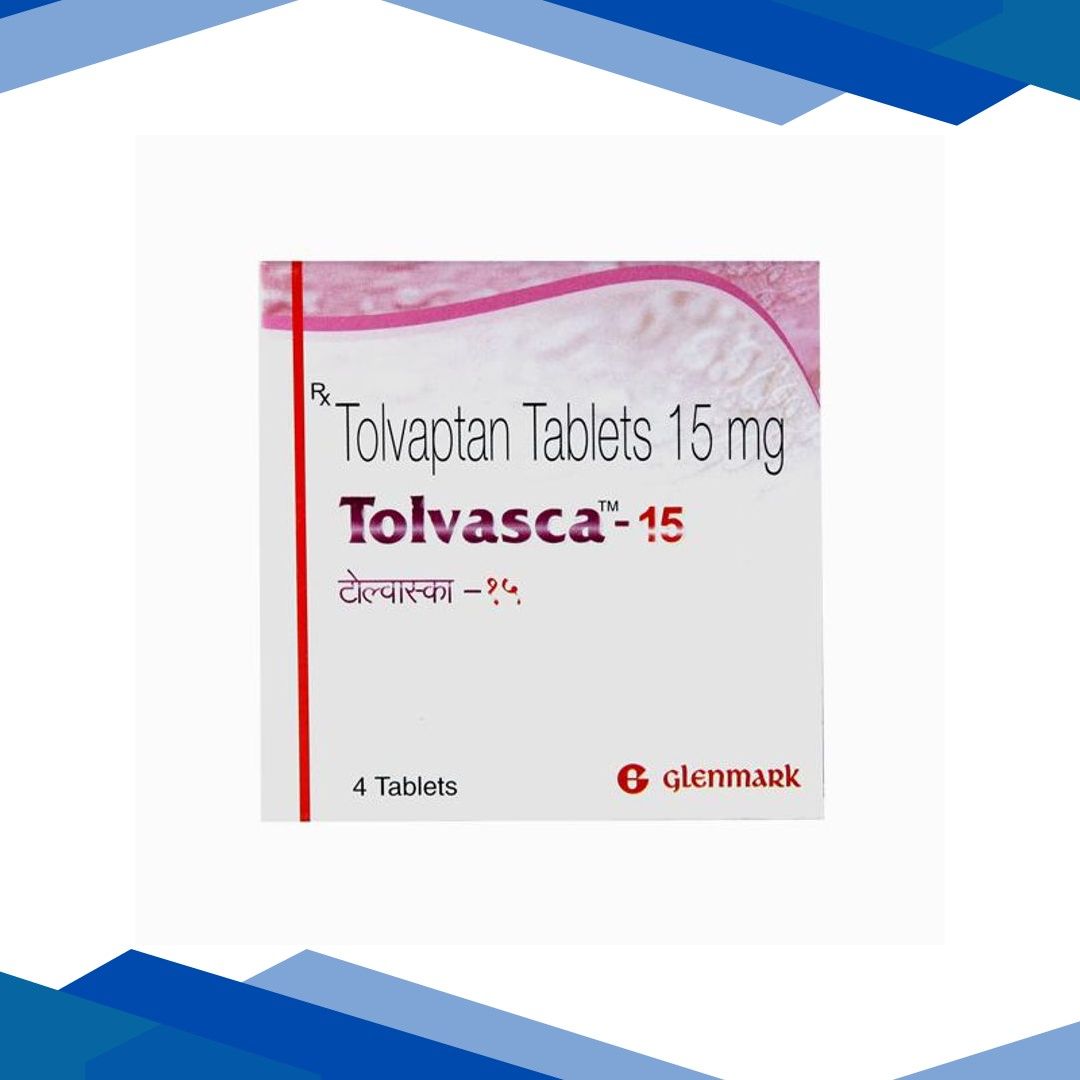 Tolvasca 15mg Tablet 4’S