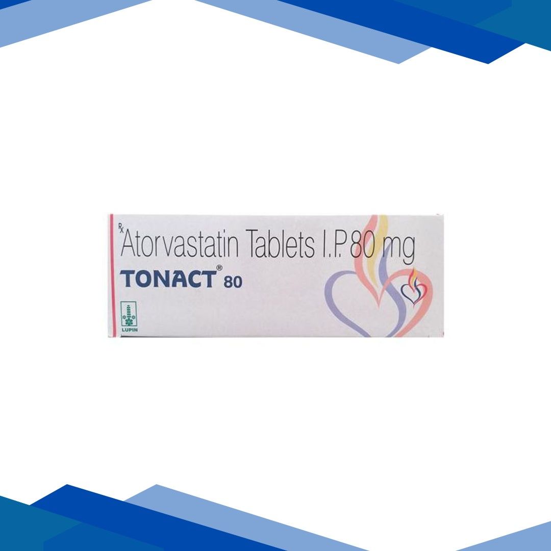 Tonact 80mg Tablet 10’S