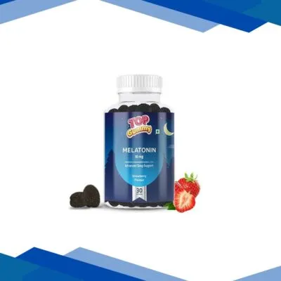 Top Gummy Melatonin 10 mg Gummies – Strawberry Flavour 30’s