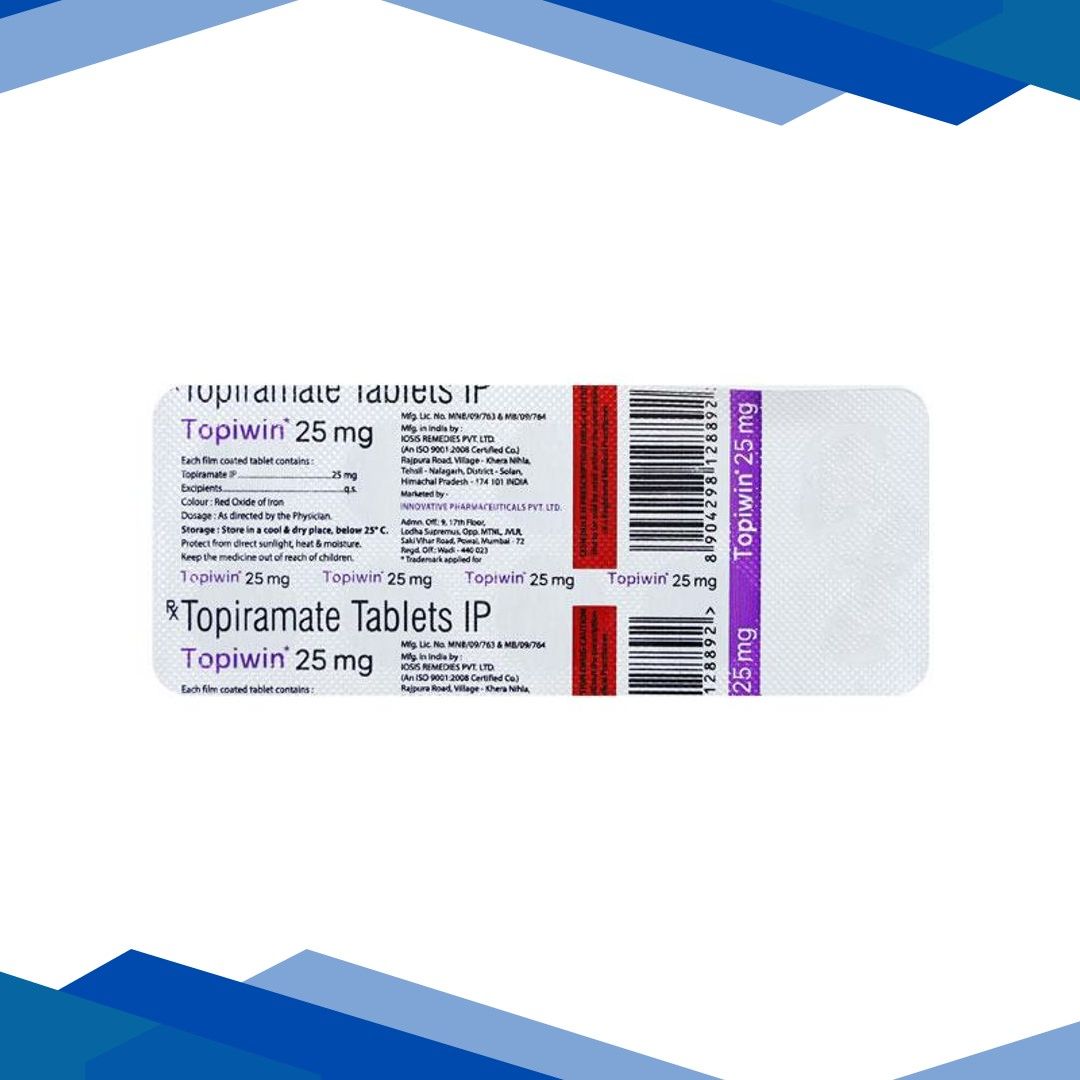 TOPIWIN 25mg Tablet 10’s