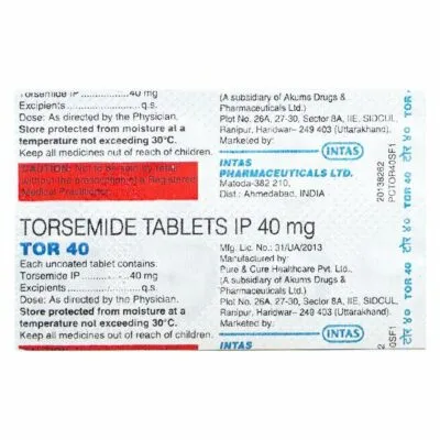 TOR 40 Tablet 10’s