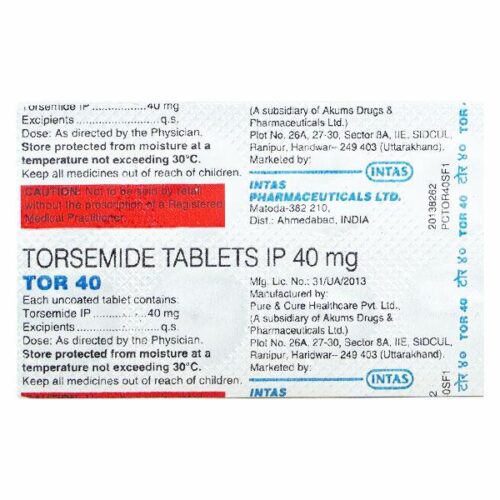 TOR 40 Tablet 10’s