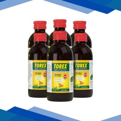 Torex Herbal Cough Syrup With Tulsi & Honey (Pack of 6 X 100 ml) 1’s