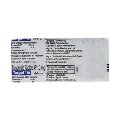 Torget 10mg Tablet 10’S