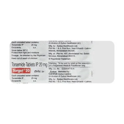 Torget 20mg Tablet 10’S