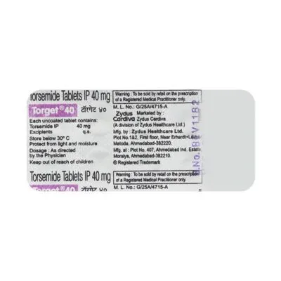 Torget 40mg Tablet 10’S