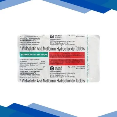 TORGLIP M 50/1000mg Tablet 10’s