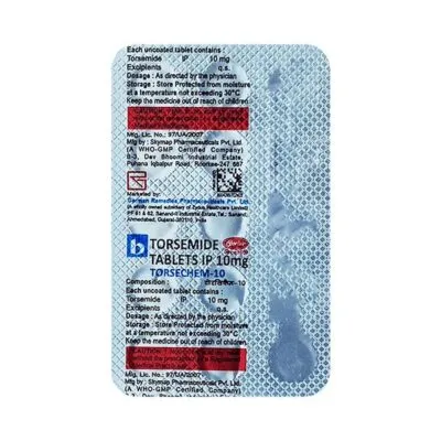 TORSECHEM 10 Tablet 15’s