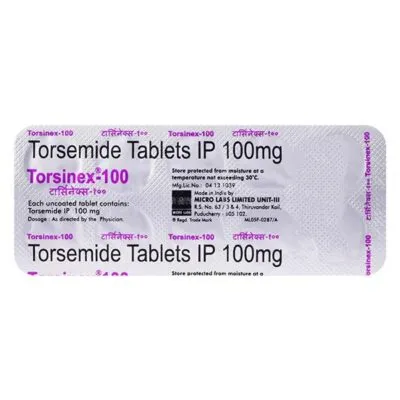 Torsinex 100mg Tablet 10’S
