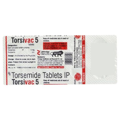 TORSIVAC 5 Tablet 10’s