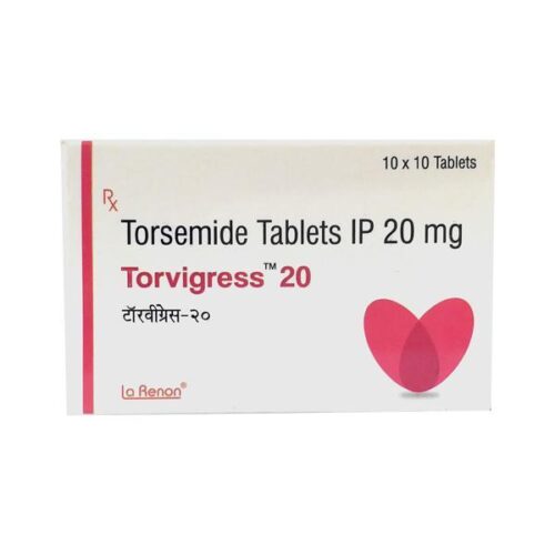 Torvigress 20mg Tablet 10’S