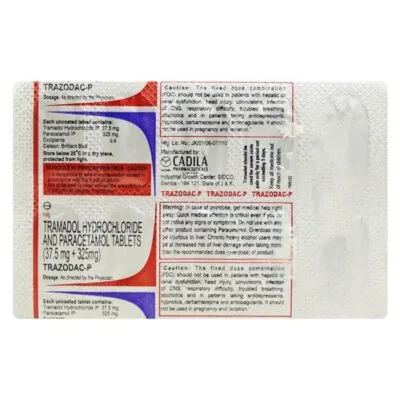 Trazodac P Tablet 10'S