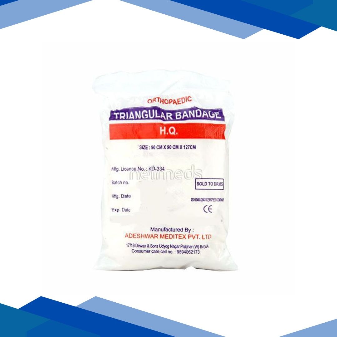 Triangular Bandage (90Cmx90Cmx127Cm) 1 s